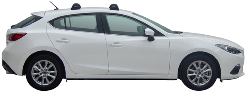 Багажник Whispbar FlushBar Mazda 3, 5 Door Hatch Oct 2013